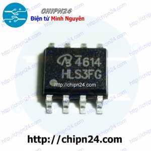 (SOP) Mosfet Dán AO4614 SOP-8 Hàng Tốt 6A 40V (Kênh Đôi N+P) (SMD) (4614)