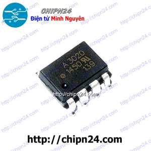 (SOP) Opto Dán A3020 SOP-8 Trắng (SMD) (HCPL-3020 3020)