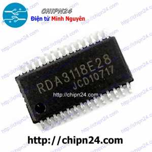 (SOP) IC Dán RDA3118 TSSOP-28 Hàng Tốt (SMD) (RDA3118E28 3118)