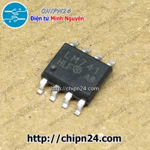(SOP) IC Dán LM741 SOP-8 (SMD) (LM741C 741C 741)