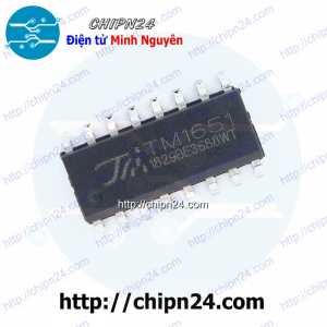 (SOP) IC Dán TM1651 SOP-16 Hàng Tốt (SMD) (1651)