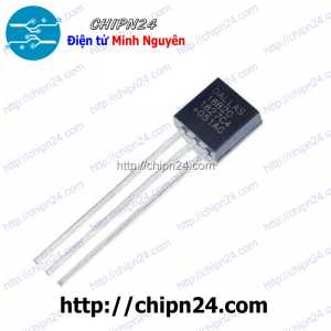 IC DS18B20 TO-92 (IC Cảm Biến Nhiệt Độ) (IC Cảm Biến Nhiệt Độ)