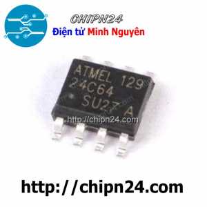 [SOP] IC Dán 24C64 SOP-8 (SMD) (AT24C64 24C64C IC Nhớ EEPROM)