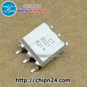 (SOP) Opto Dán MOC3021 SOP-6 Trắng Hàng Tốt (SMD) (CT3021S 3021)