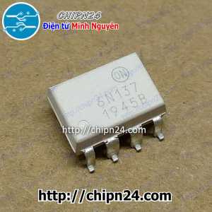 (SOP) Opto Dán 6N137 SOP-8 Trắng (SMD) (6N137M 6N137SDM)