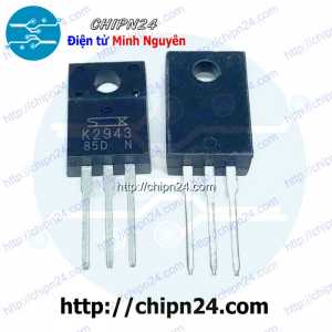 (KT1) Mosfet K2943 TO-220F 3A 900V Kênh N (2SK2943 2943)