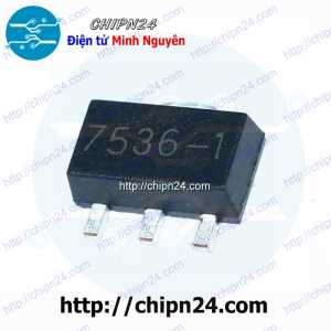 (SOP) IC Dán HT7536 SOT-89 (SMD) (3.6V 100mA LDO HT7536-1 7536-1 7536)