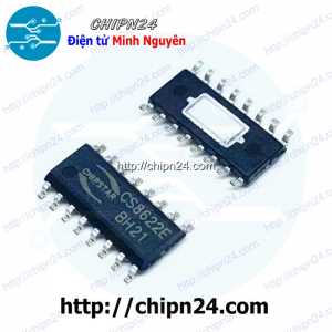 [SOP] IC Dán CS8622 SOP-16 (SMD) (25W Class D CS8622E 8622)