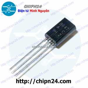 [25 con] (KT1) Transistor B647 TO-92L PNP 1A 120V (2SB647)