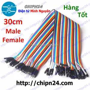 [20 sợi] (P88) Dây Cắm Test Board 30cm Đực-Cái Hàng Tốt
