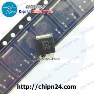 [SOP] Mosfet Dán SMK630 TO-252 9A 200V Kênh N (SMD) (SMK630D K630 630)