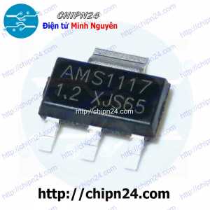 [SOP] IC Dán AMS1117-1.2V SOT223 (SMD) (IC Nguồn)