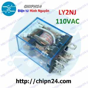 (F201.3) Relay kiếng 8 Chân 10A 110VAC (LY2NJ LY2N-J JQX-13F)