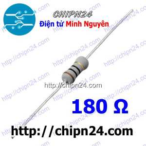 [10 con] Điện Trở 180R 1W 5%