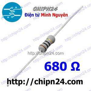[10 con] (F352) Điện Trở 680R 1W 5%