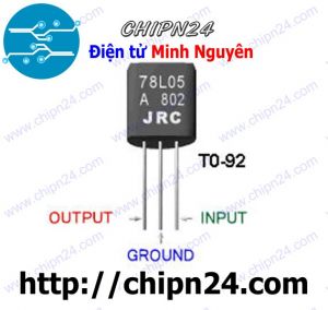 (DIP) IC 78L05 TO-92 (Chân Cắm) (IC Nguồn 5V 100mA)