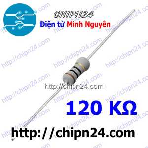 [10 con] Điện Trở 120K 1W 5%