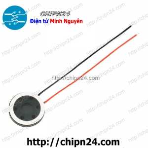 Loa 8R 1W 18MM Tròn có dây (Loa Tròn 18mm)