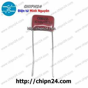 Tụ CBB 630V 153J P=15mm (153 0.015uF 15nF)