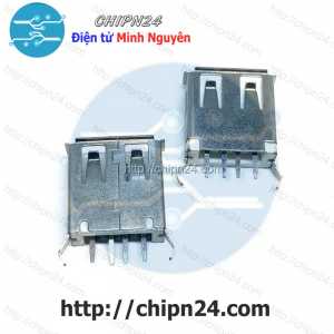 Đầu USB A Cái Đứng (Đầu Jack USB Hàn Board)