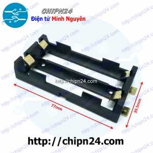 Đế 18650 2 viên hàn mạch