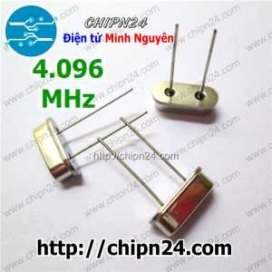 Thạch anh 4.096M 49S DIP (4.096MHz 4.096)