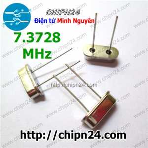 (K346) Thạch anh 7.3728M 49S DIP (7.3728MHz 7.3728)