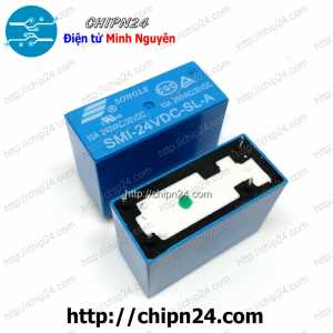 (F199.3) Relay SMI-24VDC-SL-A 4 Chân 24V 10A