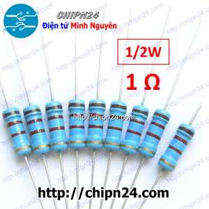 [20 con] () Điện Trở 1R 1/2W 5%