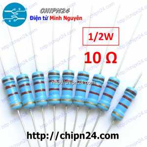 [20 con] () Điện Trở 10R 1/2W 5%