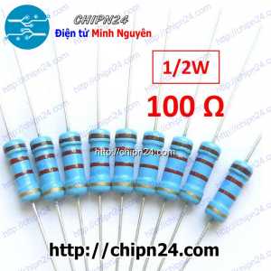 [20 con] () Điện Trở 100R 1/2W 5%