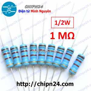 [20 con] Điện Trở 1M 1/2W 5%