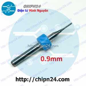 Mũi phay mạch in CNC 0.9mm (Mạch điện tử, PCB)