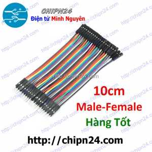 [20 sợi] (P82) Dây Cắm Test Board 10cm Đực-Cái Hàng Tốt