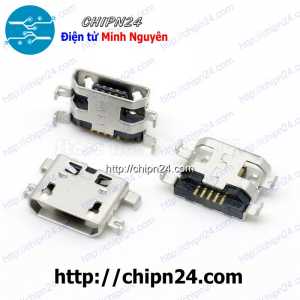 Đầu Micro USB V4 (Đầu Jack USB Hàn Board)