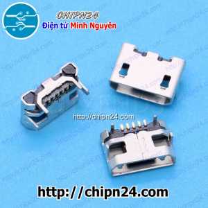 Đầu Micro USB V5 (Đầu Jack USB Hàn Board)