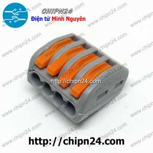 (F343.3) Cút Nối dây điện PCT-214 (Khớp Nôi dây 4 khe thông nhau)