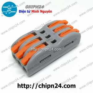 (F343.8) Cút Nối Dây Điện 3 Đầu Ra 3 Đầu SPL-3 (32A 250V/4KV)