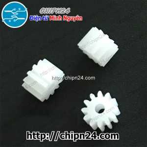 (K138) Bánh răng mini 122A 0.5 (12 răng Trục 2mm)