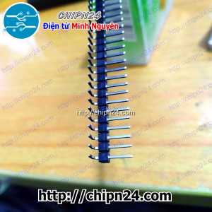 [KG5] Hàng rào Đực Đơn Cong - Reverse 40p 2.54MM (Jump Đực)