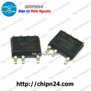 (SOP) IC Dán LNK605DG SOP-7 Hàng Tốt (SMD) (LNK605DG LNK605 LNK 605)(AC/DC Converters 21W 85-265 VAC 35W 230 VAC)