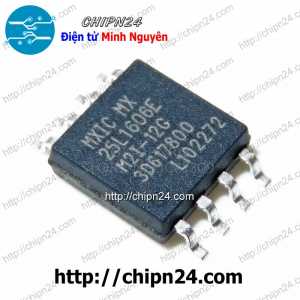 [SOP] IC Dán MX25L1606 SOP-8 (SMD) (MX25L1606EM2I-12G MX25L1606E MXIC Dán MX 25L1606E M2I-12G 2MB 16MBit)