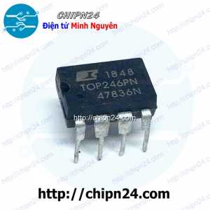 [DIP] IC TOP246PN DIP-7 Hàng Tốt (TOP246 TOP 246 34W 700V)