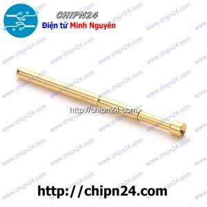 (K15) Kim test mạch PA125-A, dài 33.85mm, đường kính đầu 2.5mm, đường kính thân 2.02mm, 3A, đầu lõm