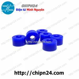 [10 cái] (K55) Vòng nhựa chặn mũi khoan CNC V1 Xanh Dương Đậm