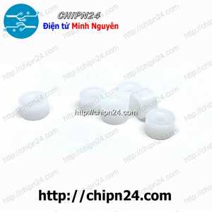 [25 cái] Vòng nhựa chặn mũi khoan CNC V7 Trắng