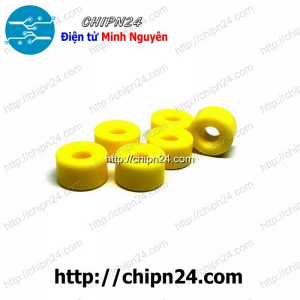 [10 cái] (K57) Vòng nhựa chặn mũi khoan CNC V11 Vàng