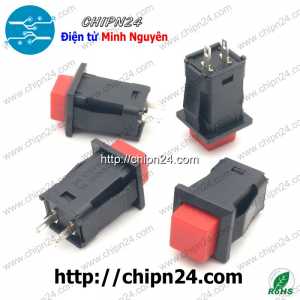 (F80) Nút nhấn Nhả DS-429 Đỏ 1A 250VAC