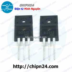 [KT1] Transistor D2012 TO-220F NPN 3A 60V (2SD2012 2012)