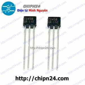 [KT1] Transistor C2458 TO-92S NPN 150mA 50V (80MHz 200mW 2SC2458 2458)